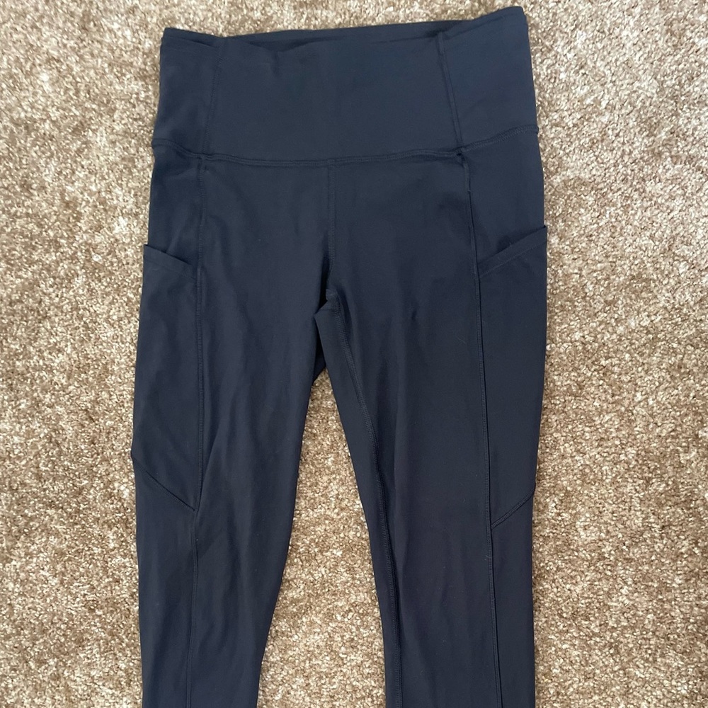 Black Wunder Under Lululemon Leggings
